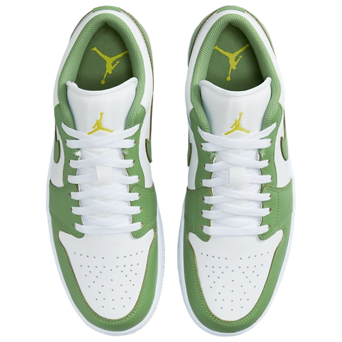 Jordan 1 : Low Chlorophyl Green White Men (No Box)