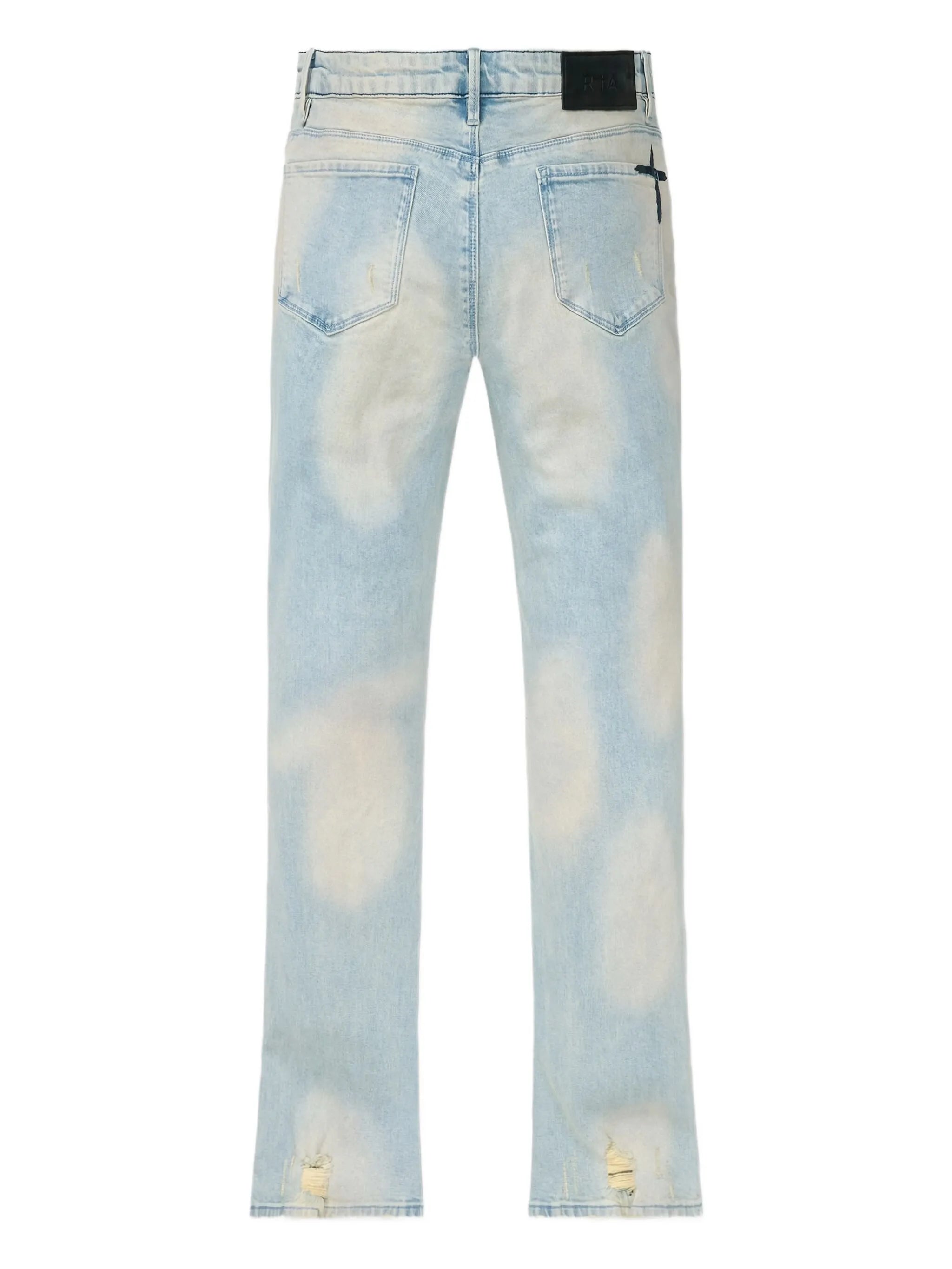 RtA Jean Denis Blue Clouds Flare Jeans (MUDWD900-B1104BLCLD)