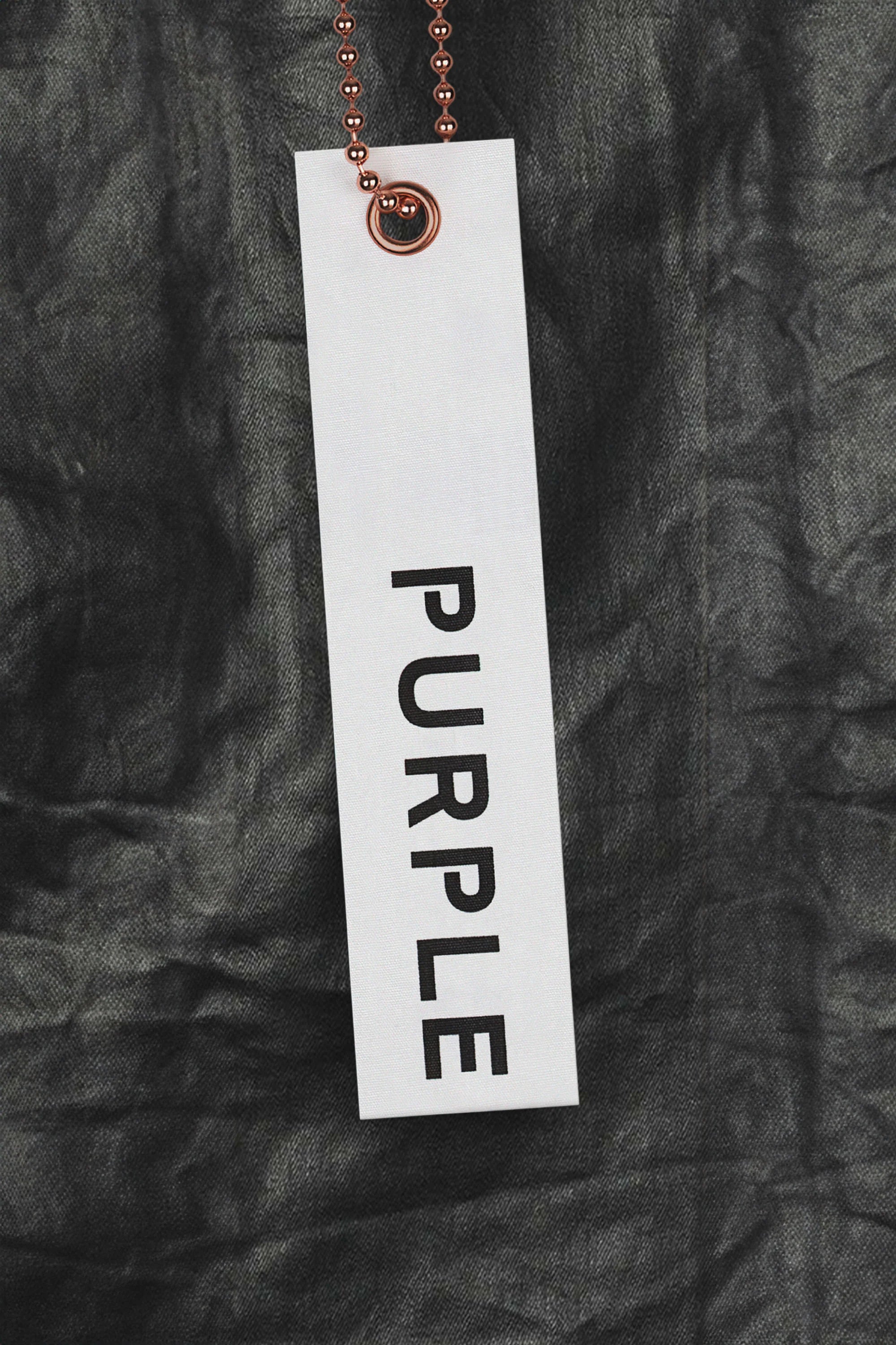 Purple Brand P001 Coated Jeans In Black P001-SFVB125