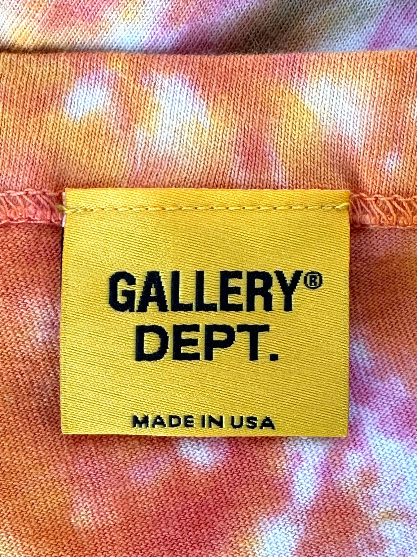 Gallery Dept. Eye Dye Tee Tie Dye Size Large
