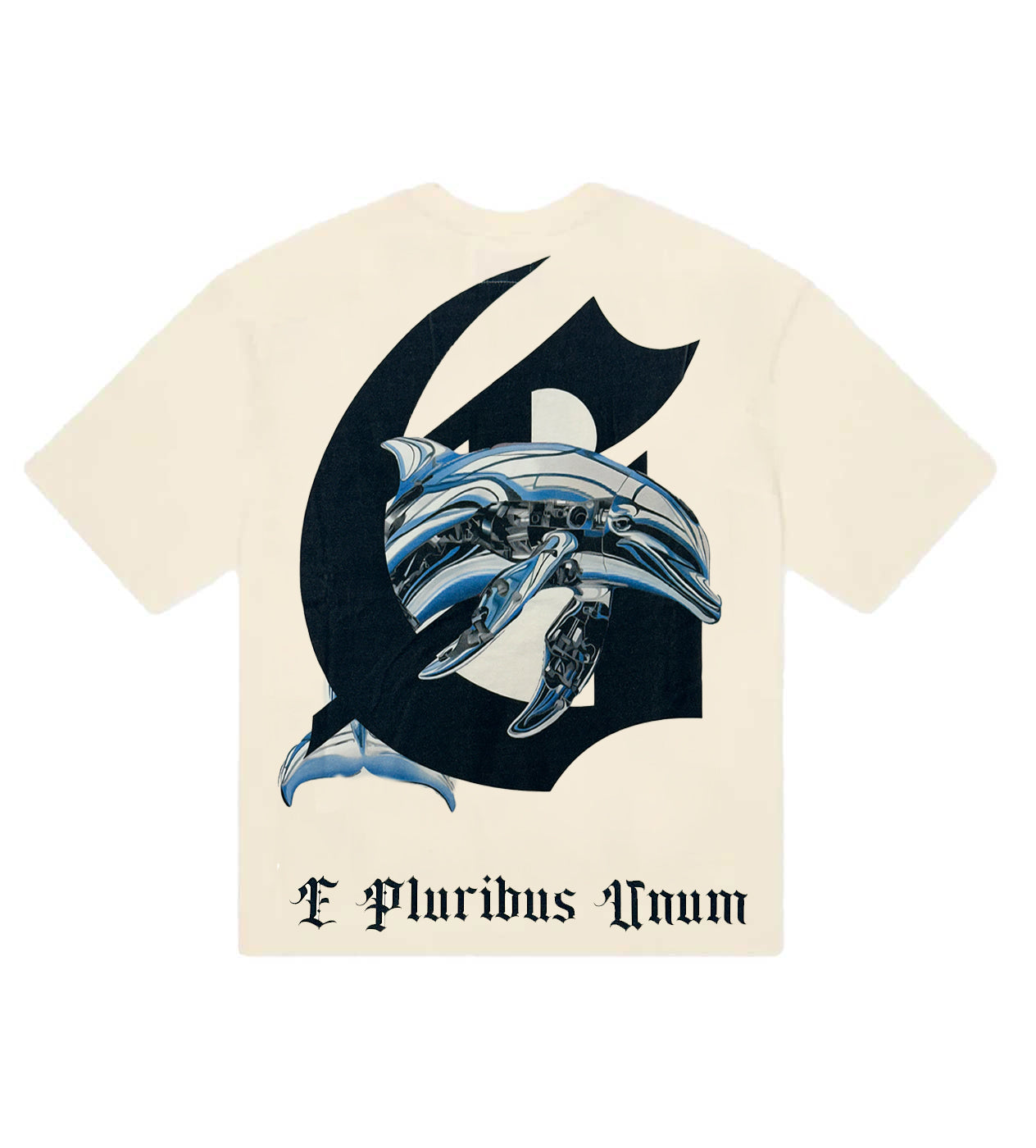 Godspeed Miami Dolphins T-Shirt Cream Miami Exclusive