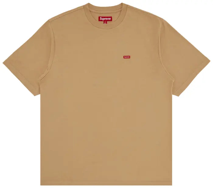 Supreme Small Box T-Shirt In Dark Tan