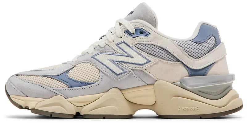 New Balance 9060: Pearl Grey Linen Men