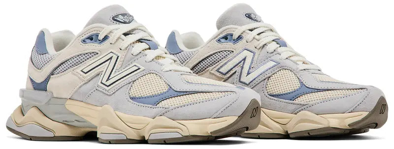 New Balance 9060: Pearl Grey Linen Men