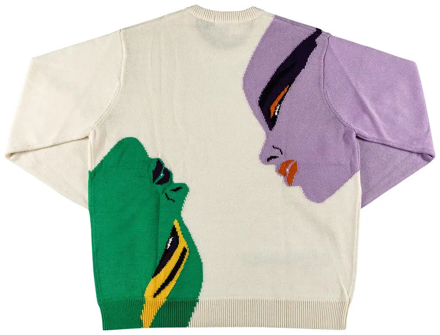 Supreme Faces Cream Sweater 2021