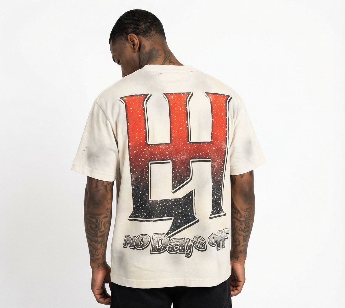 Life Hustlers Football Girls T-Shirt In White