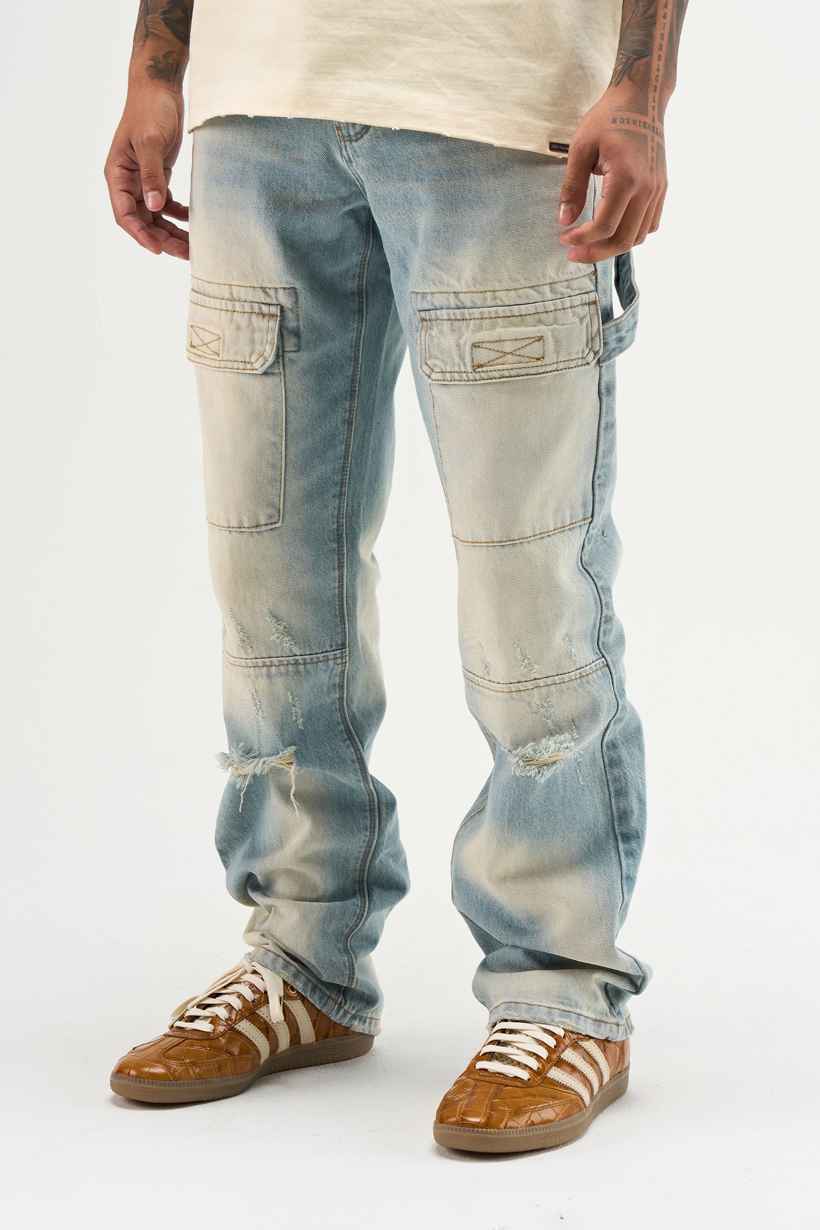 Serenede Fig Baggy Jeans