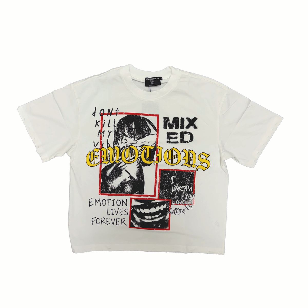 Mixed Emotion Forever T-Shirt In White