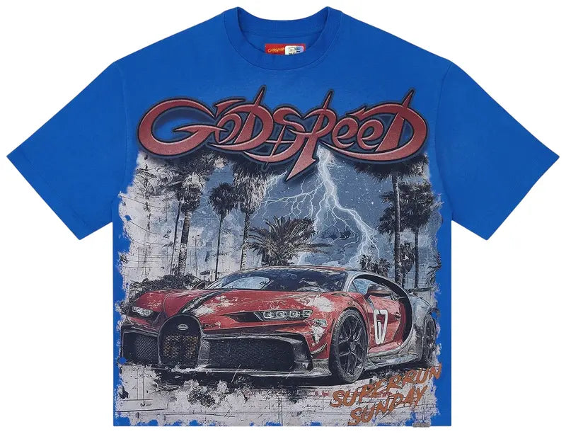 Godspeed Gatti Miami Superrun T-Shirt Royal