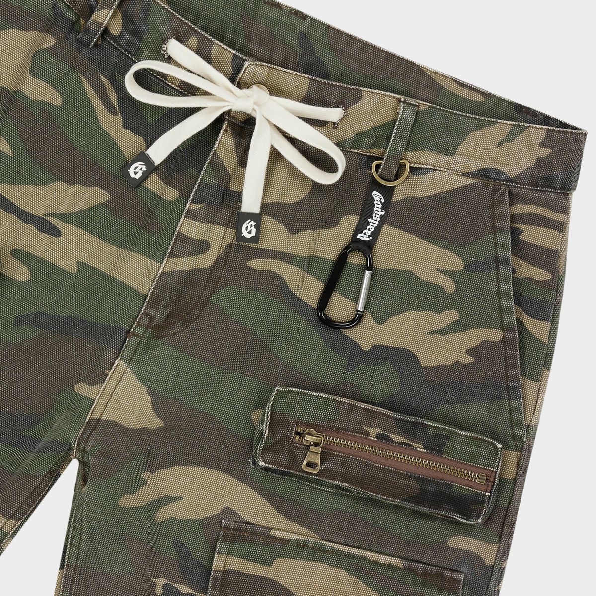 Godspeed Militia Cargo Shorts V2 In Camouflage