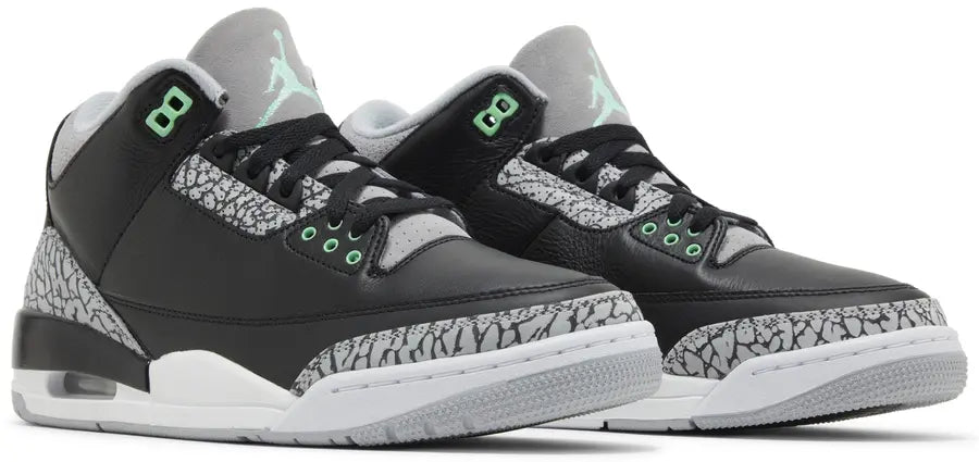 Jordan 3: Green Glow Men (No Box)