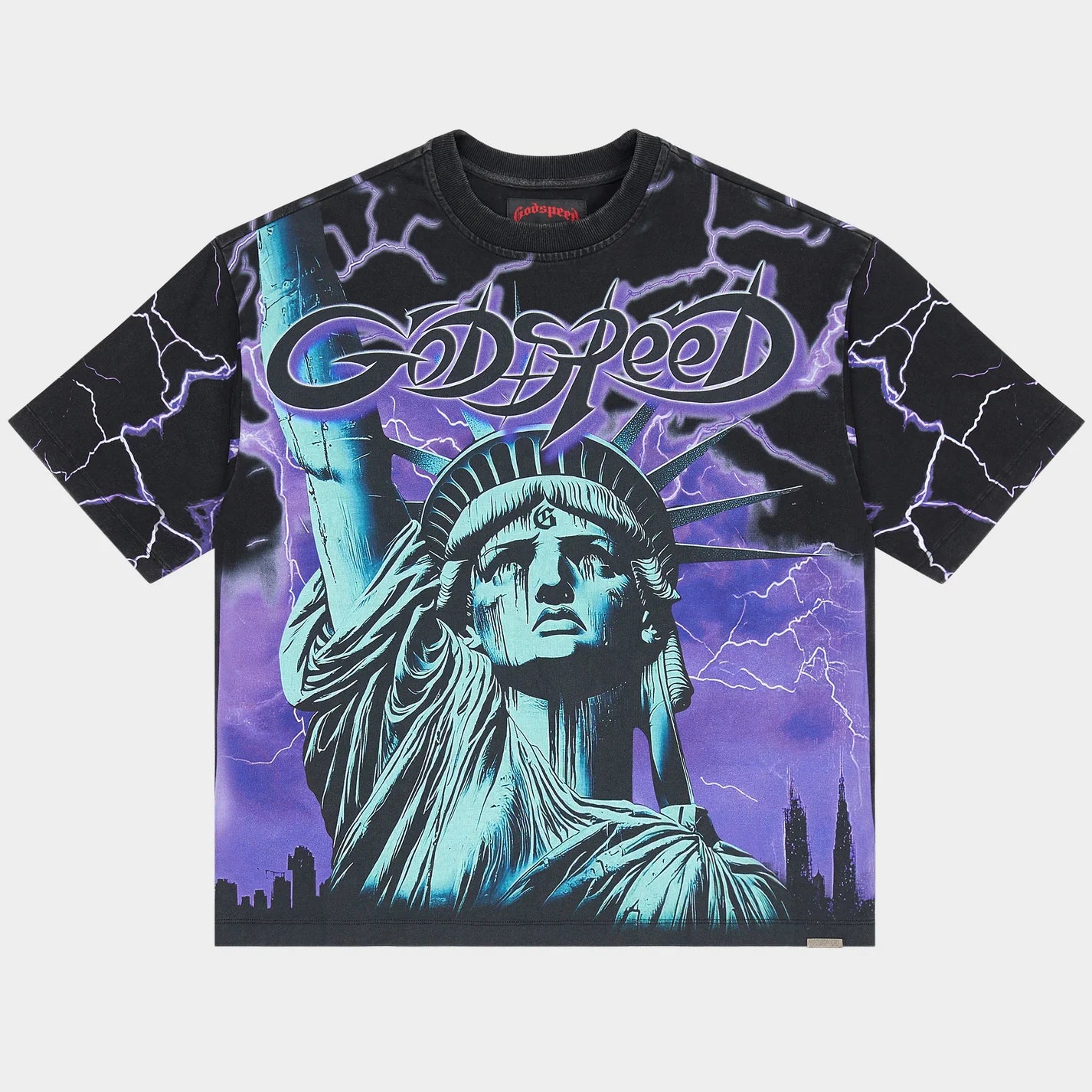 Godspeed Voltage T-Shirt In Grape