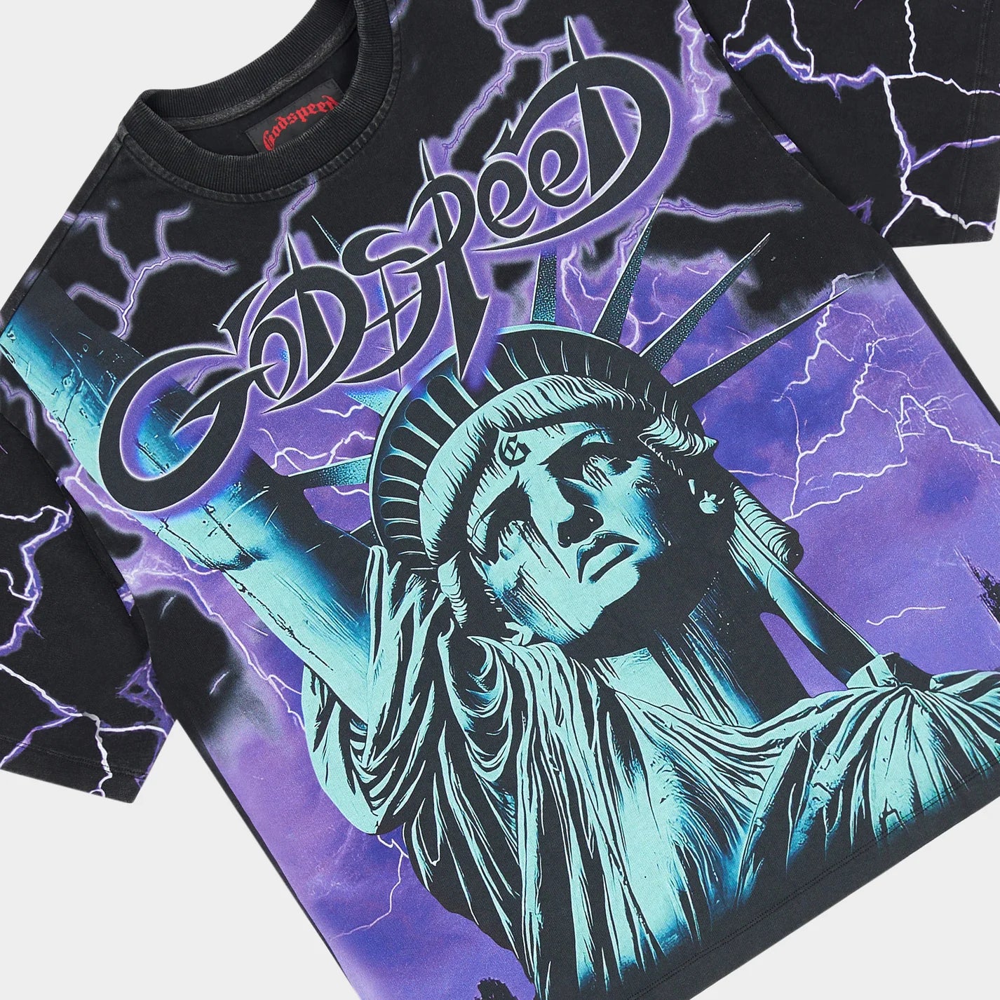 Godspeed Voltage T-Shirt In Grape