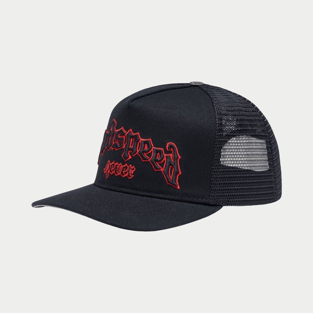 Godspeed GS Forever Trucker Hat Black/Red