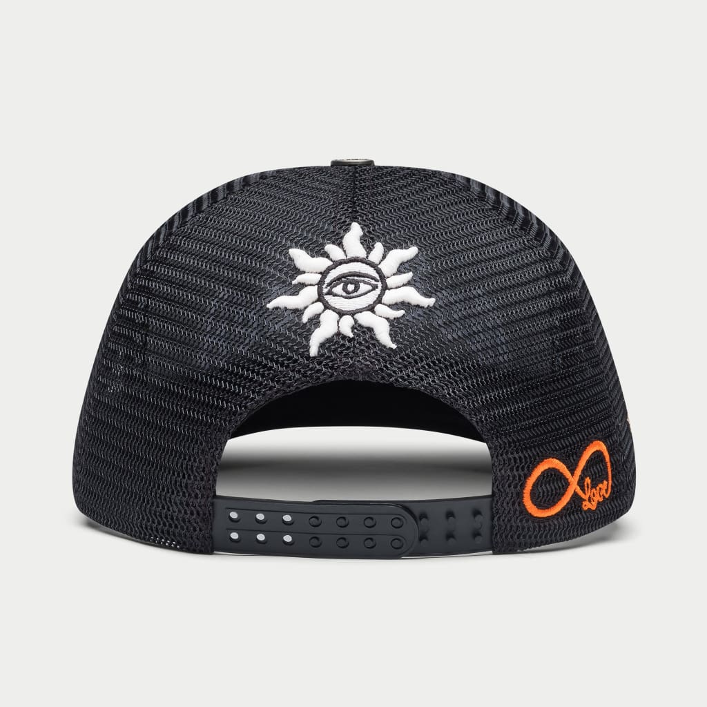 Godspeed Forever Trucker Gradient Hat Hawaiian