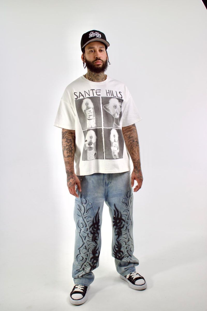 SANTE HILLS I FW SANTE T-Shirt In White