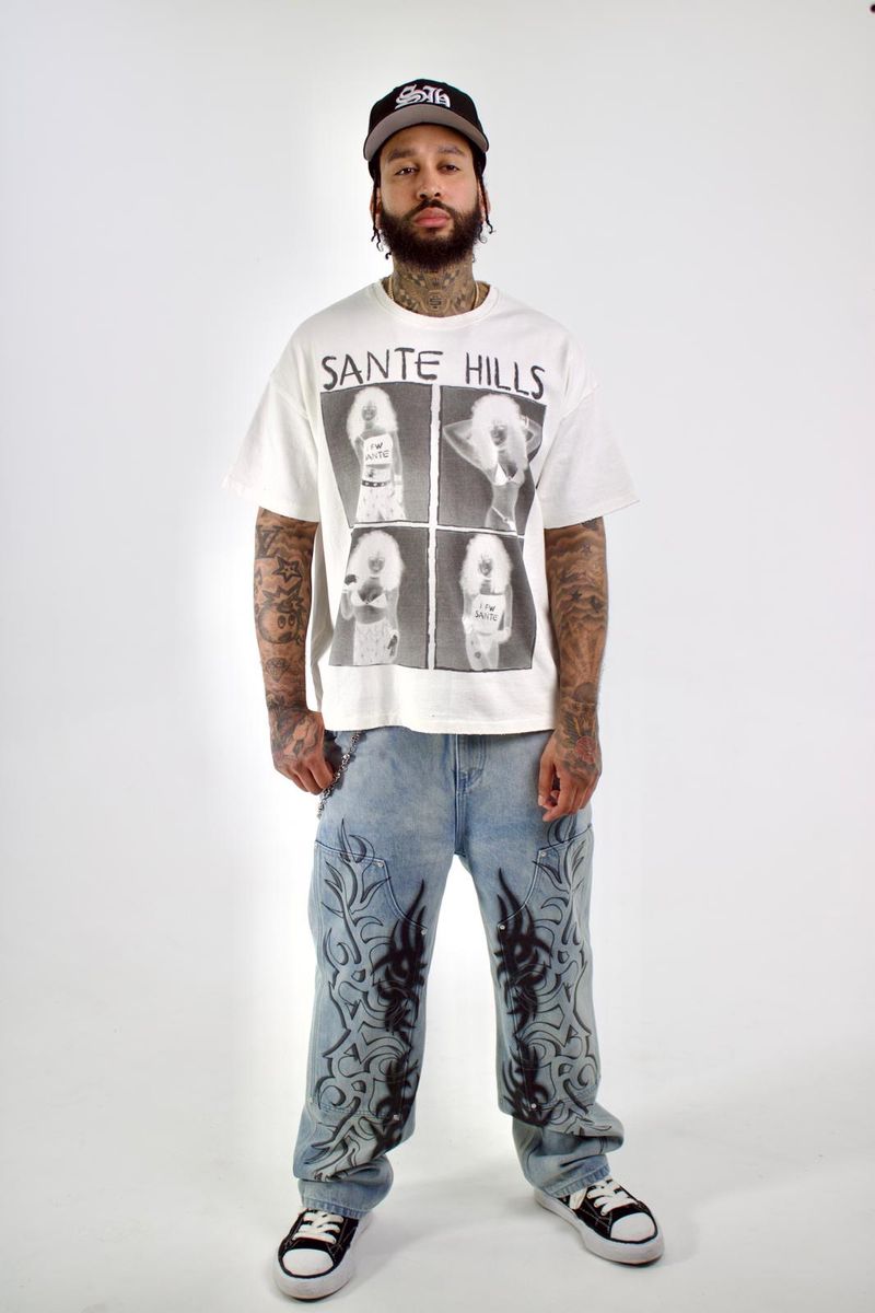 SANTE HILLS I FW SANTE T-Shirt In White