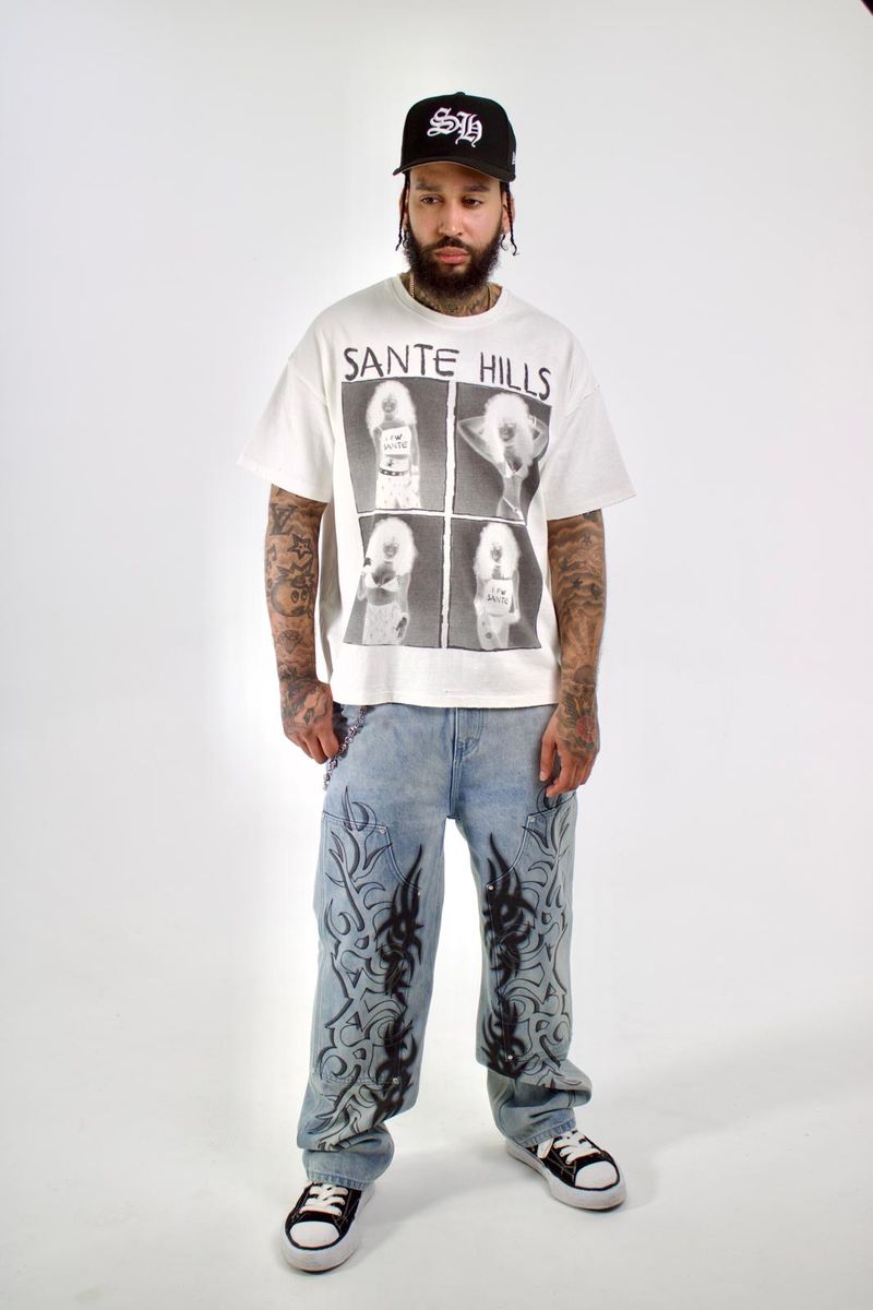 SANTE HILLS I FW SANTE T-Shirt In White