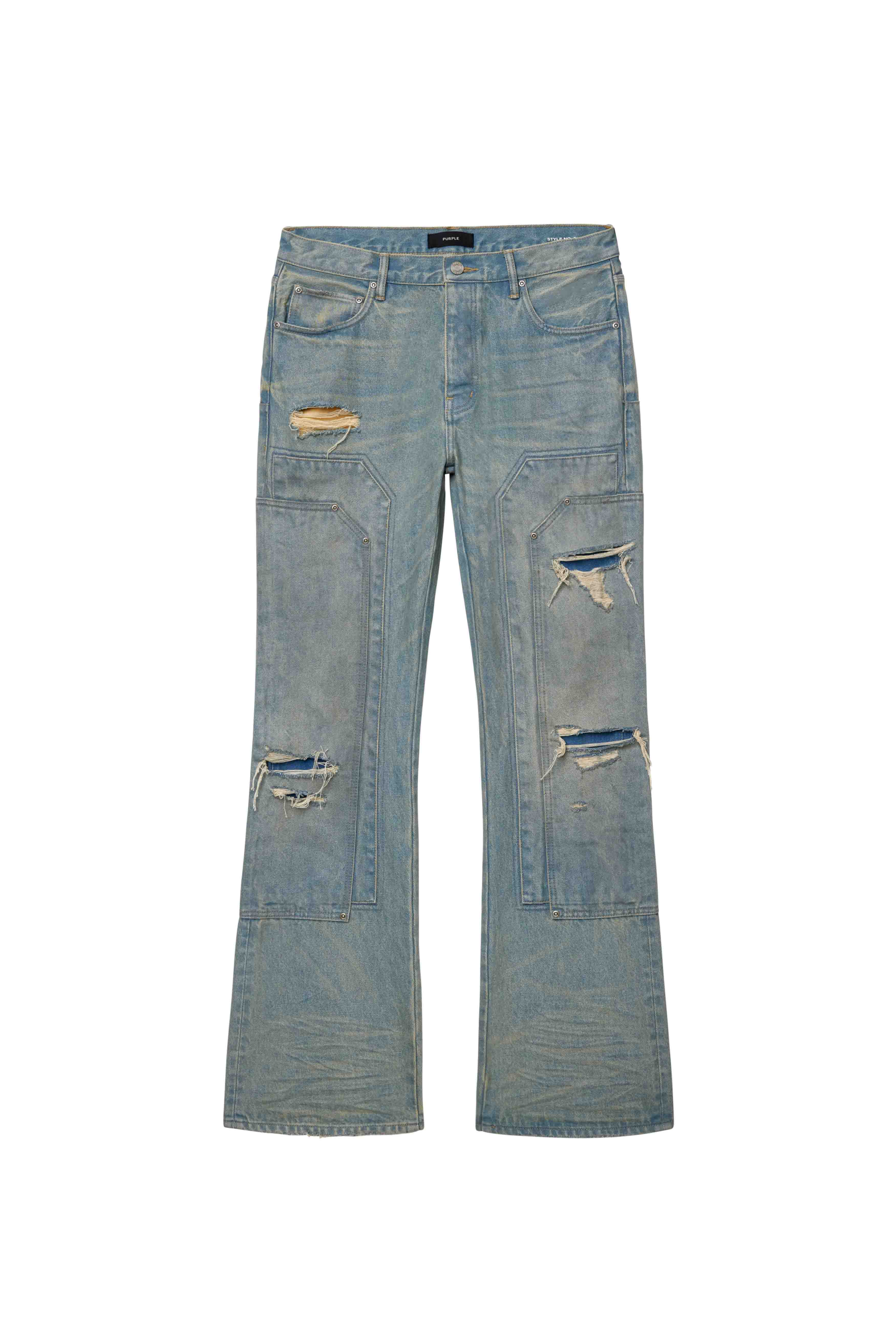 Purple Brand Dirty Fade Down Bootcut Jean P026-BTDM226