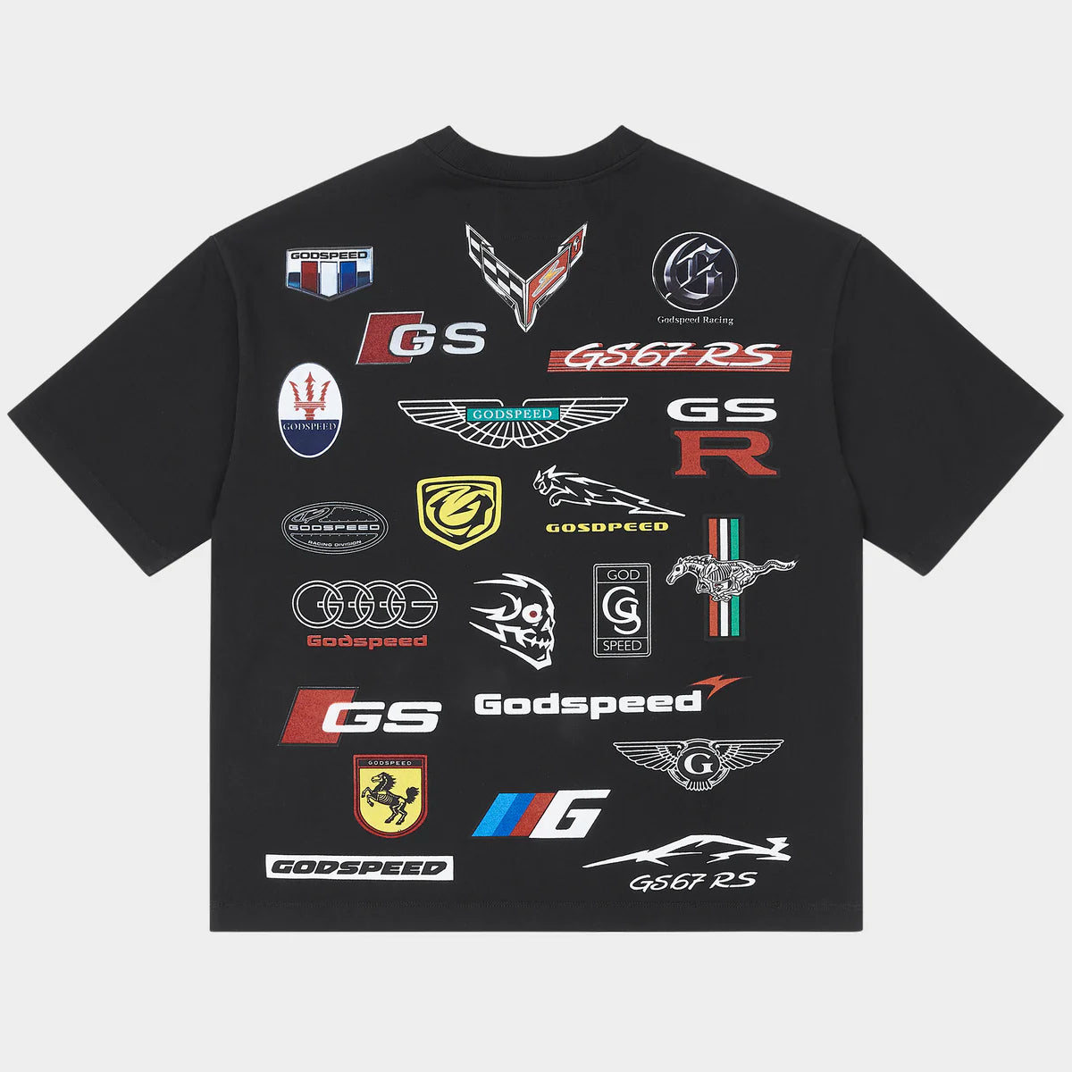 Godspeed Insignias T-Shirt In Black
