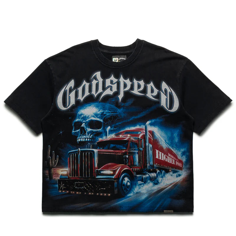 Godspeed Interstate Fate T-Shirt In Black