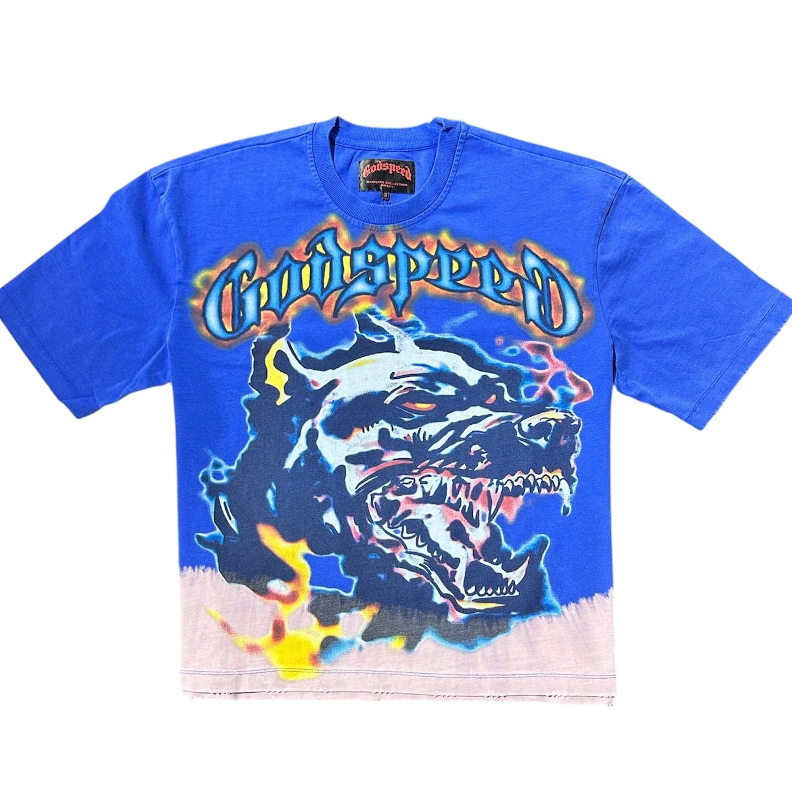 Godspeed Off The Leash Short Sleeve T-Shirt In Royal