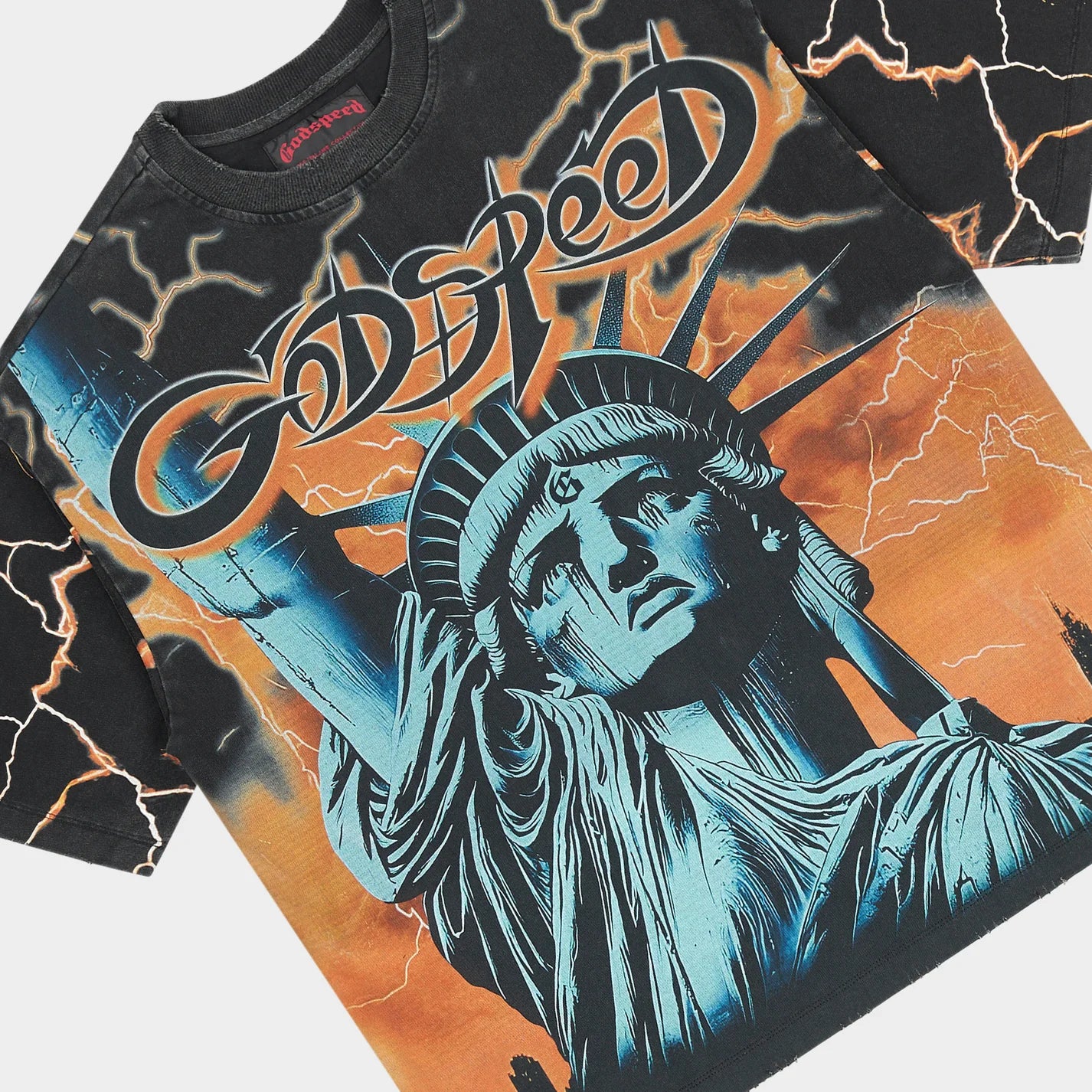 Godspeed Voltage T-Shirt In Orange