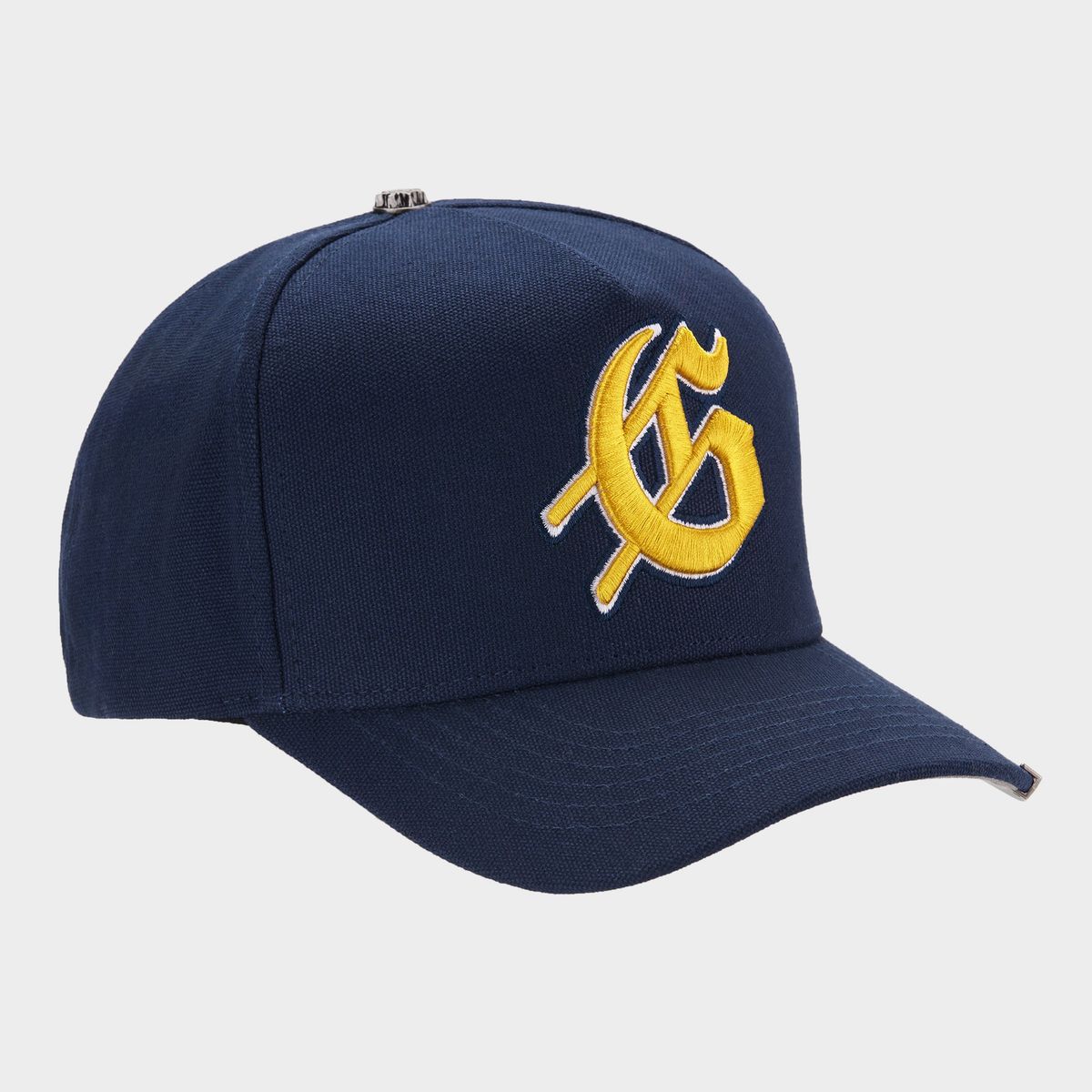 Godspeed Forever G Logo Navy/Yellow Trucker Hat