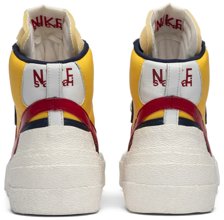 Sacai x Nike Blazer Mid: Maize Navy Men