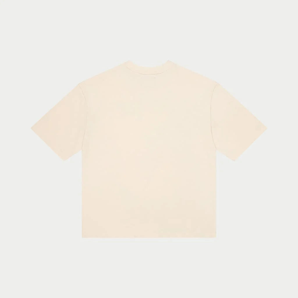 Godspeed Mankind vs Ai III Short Sleeve Shirt In Bone/Yellow