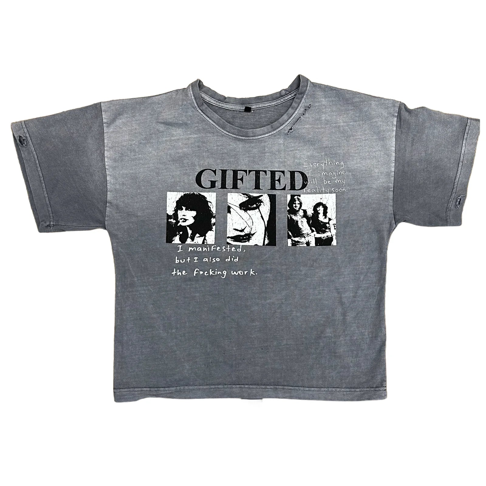 Everyone Is Gifted Manifest T-Shirt In Grey