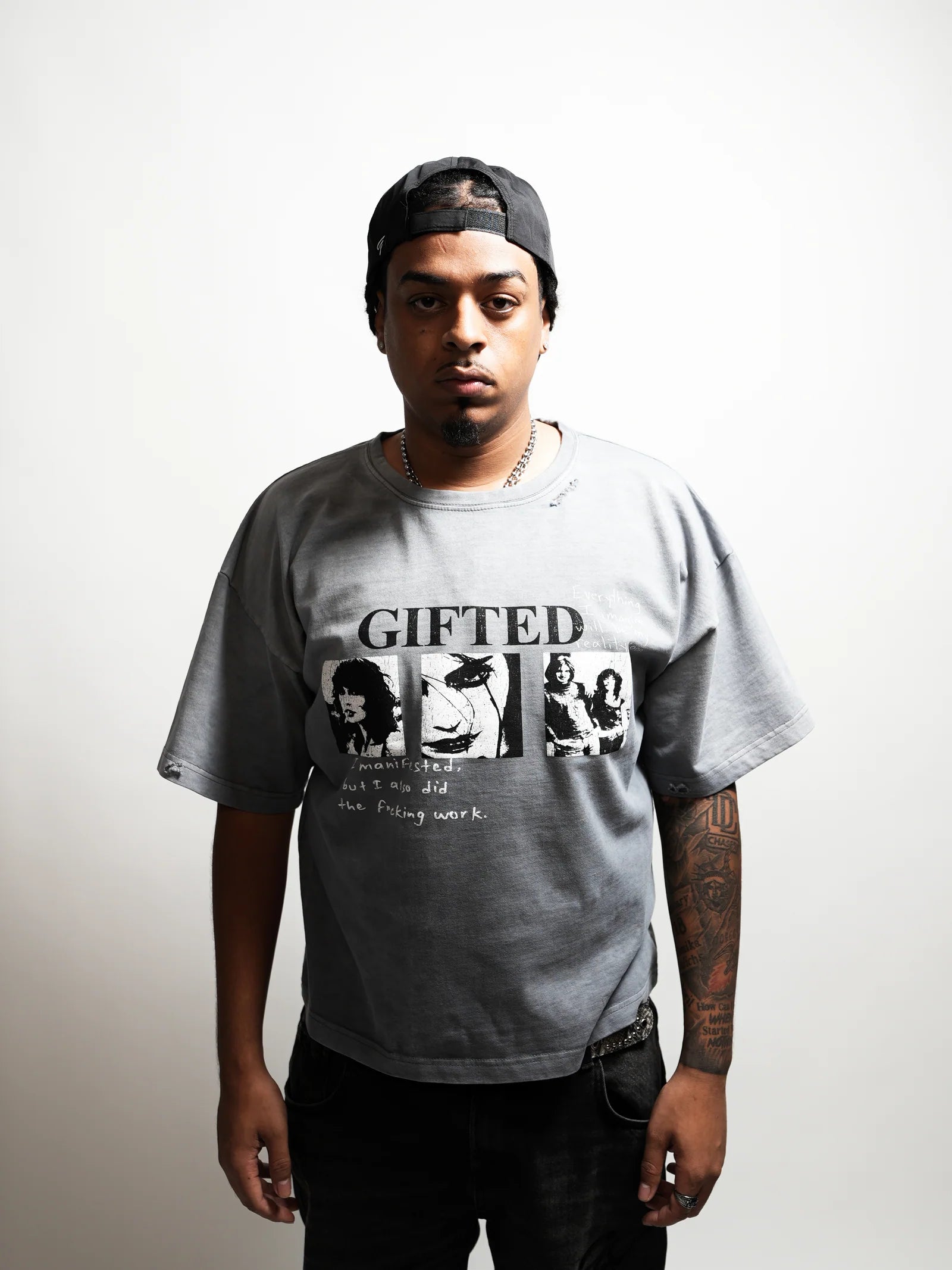 Everyone Is Gifted Manifest T-Shirt In Grey