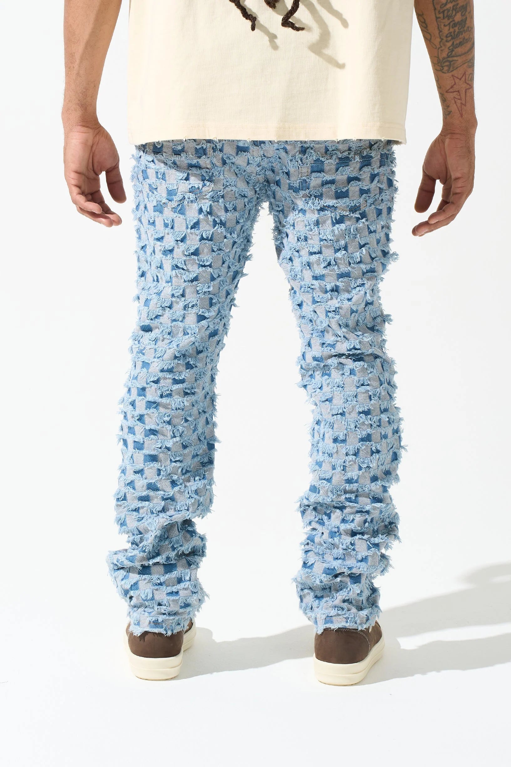 Serenede Marble Straight Leg Jeans