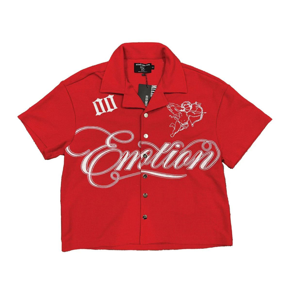 Mixed Emotion Red Signature Shirt