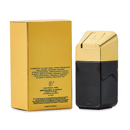 1 Million Paco Rabanne Eau De Toilette 1.7 FL. OZ.