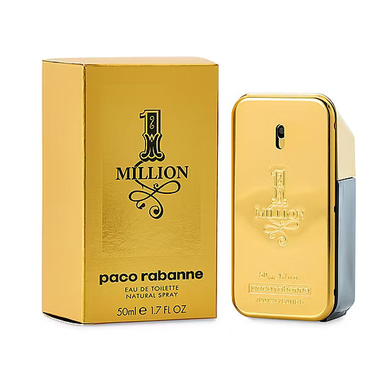 1 Million Paco Rabanne Eau De Toilette 1.7 FL. OZ.