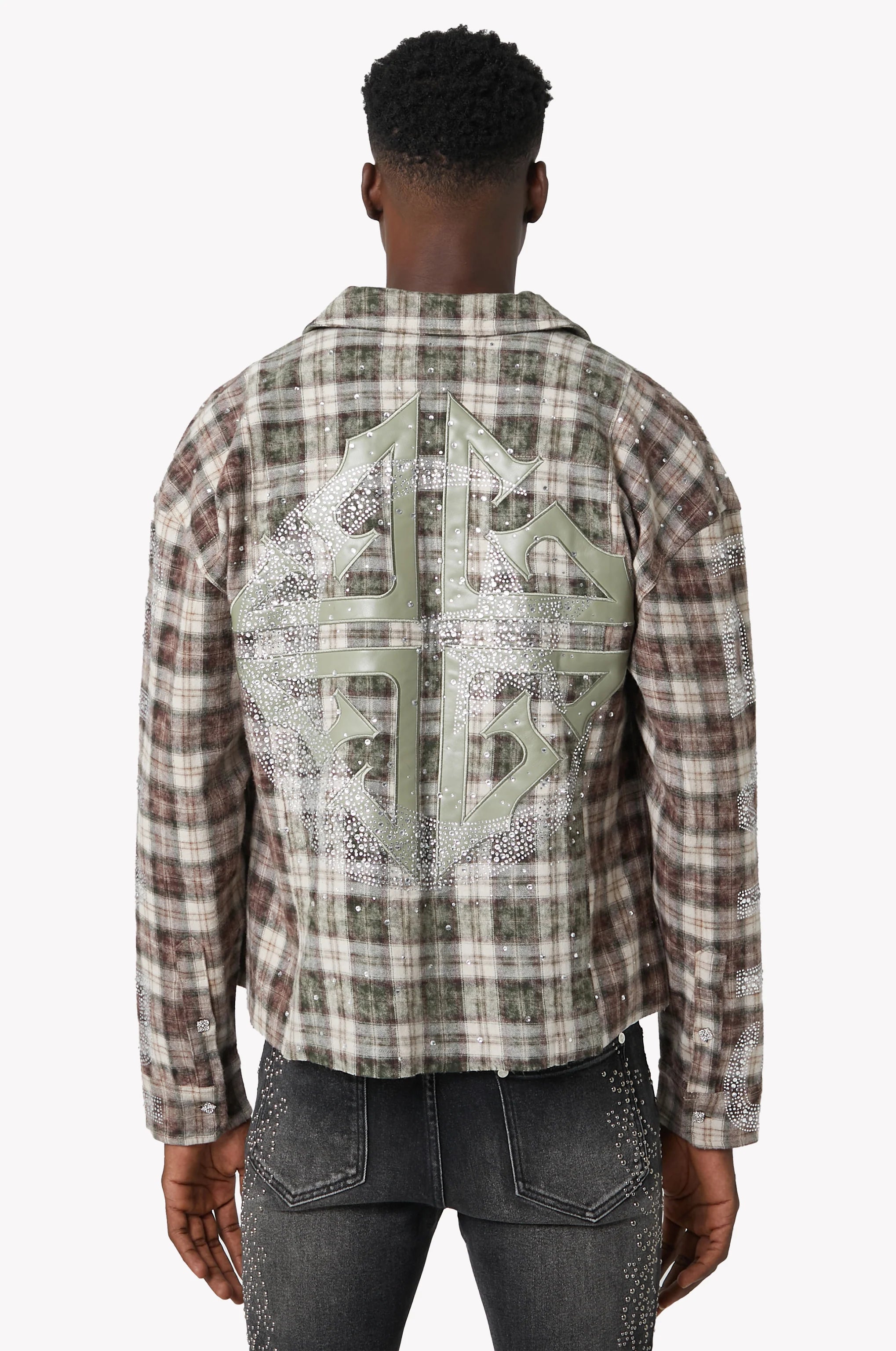 Guapi Mocha Crescent Flannel Shirt