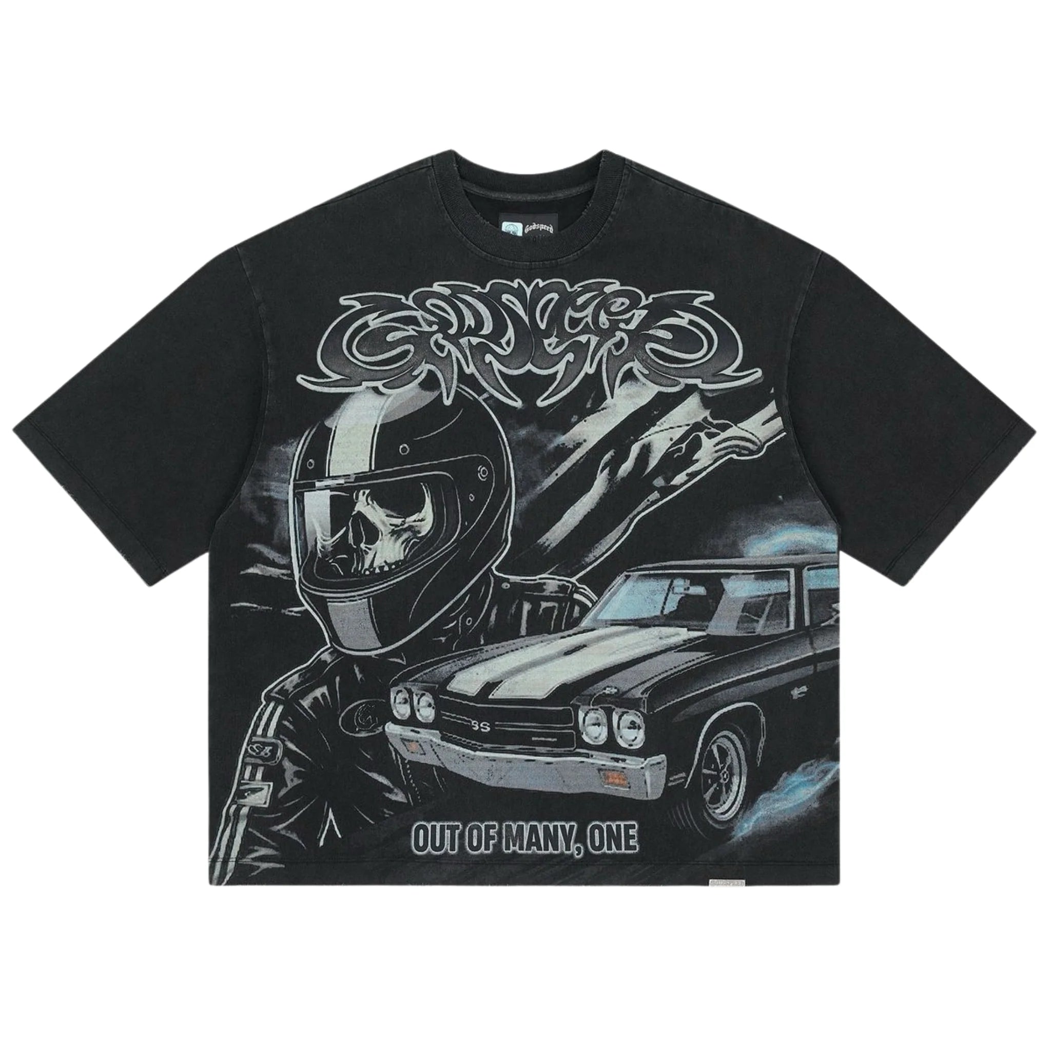 Godspeed American Muscle T-Shirt In Black