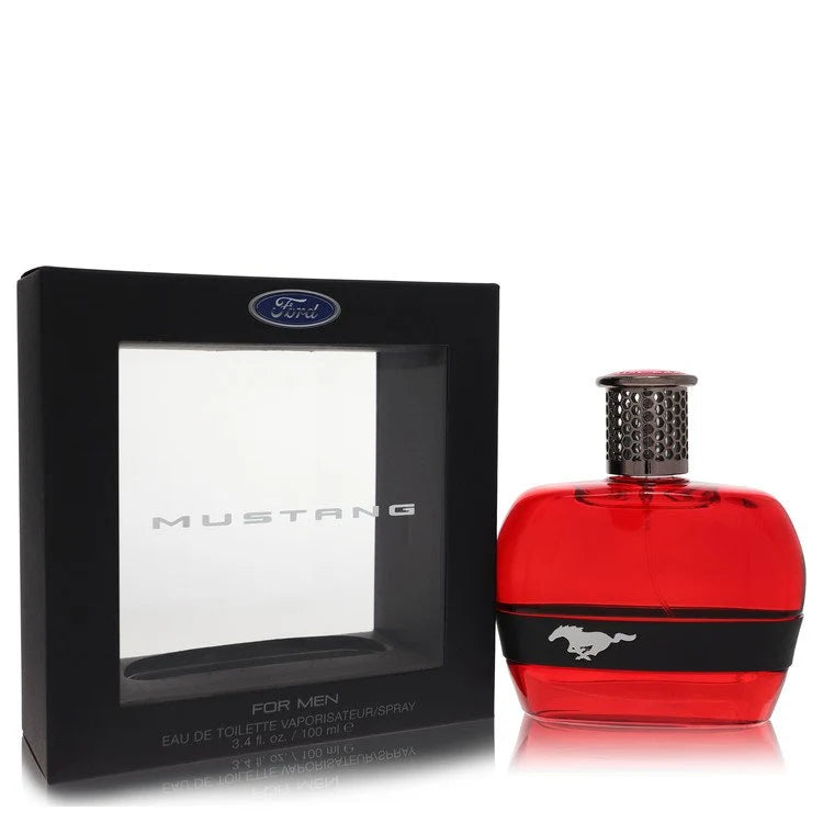 Estee Lauder Ford Mustang Red Men's Eau De Toilette 3.4 Fl. Oz. Men