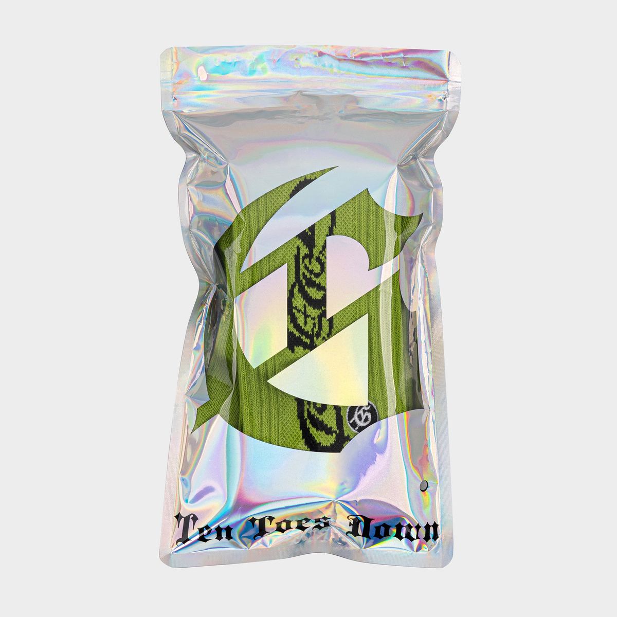 Godspeed New Age Logo Sock In Green
