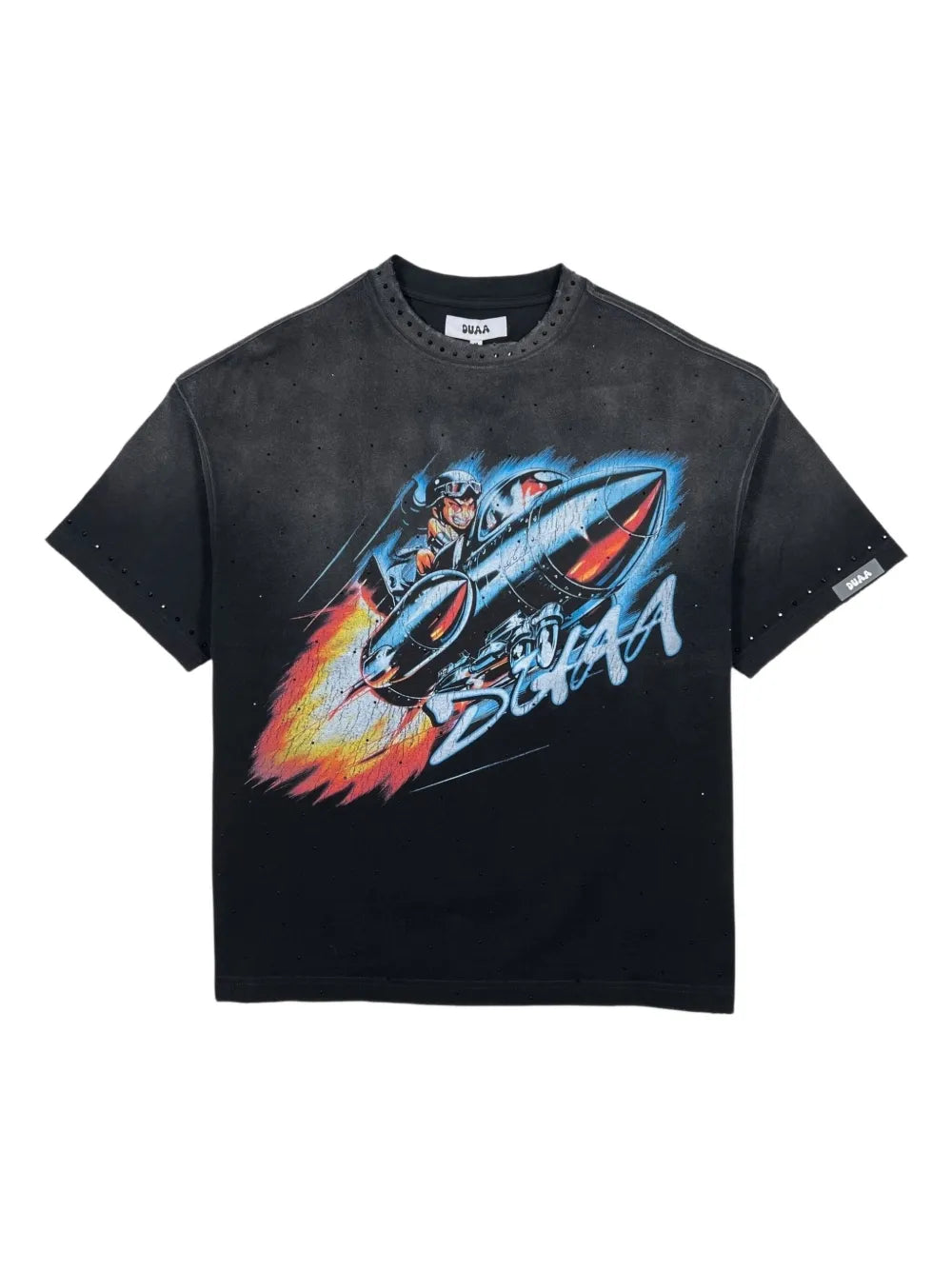 DUAA Next Level T-Shirt In Black