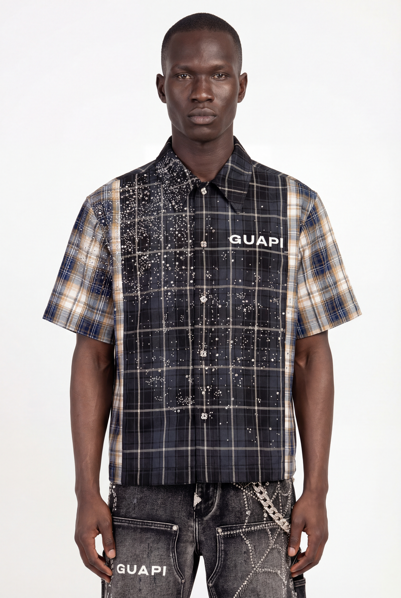 Guapi Noir Plaid Shirt