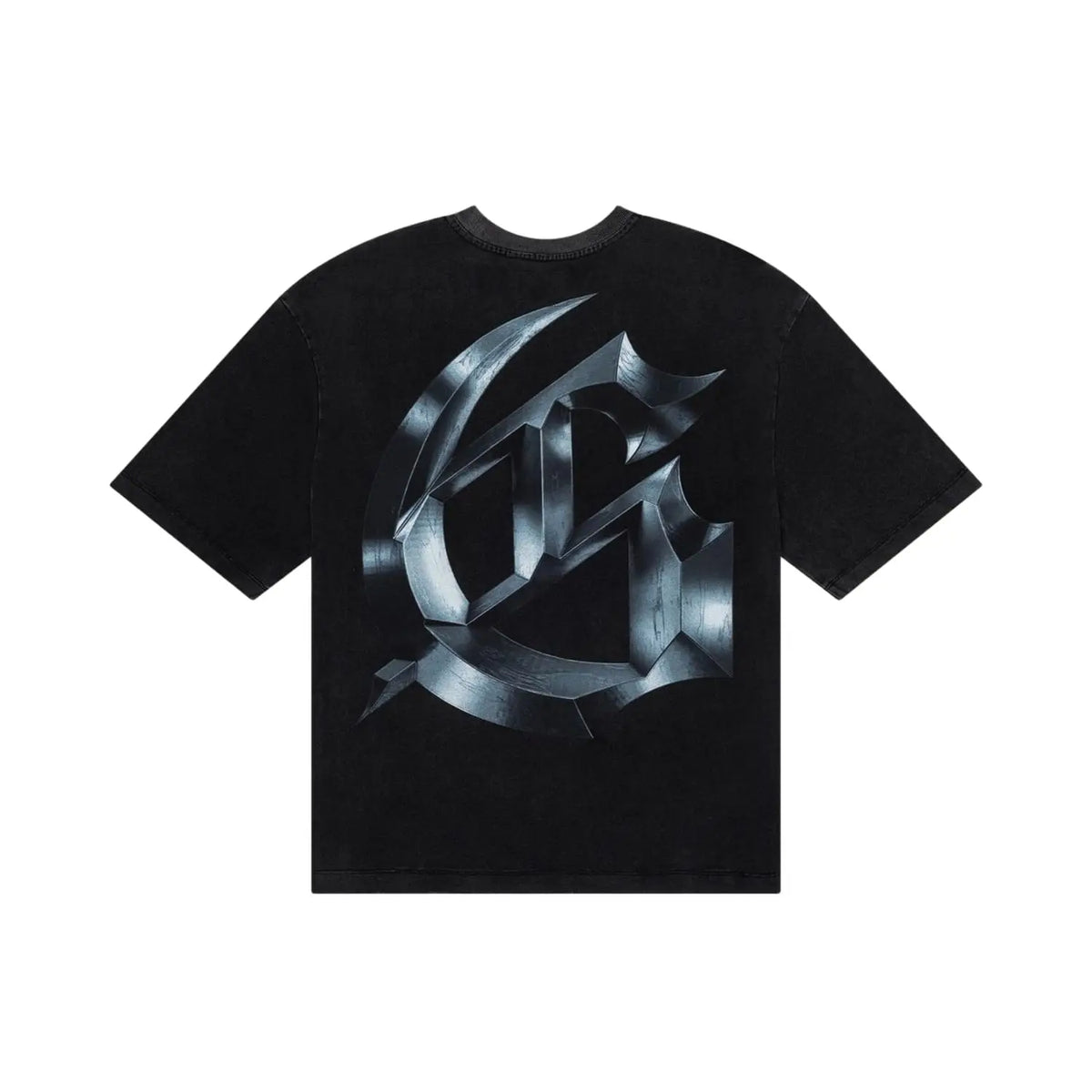Godspeed Mercury Logo T Shirt In Black Wash