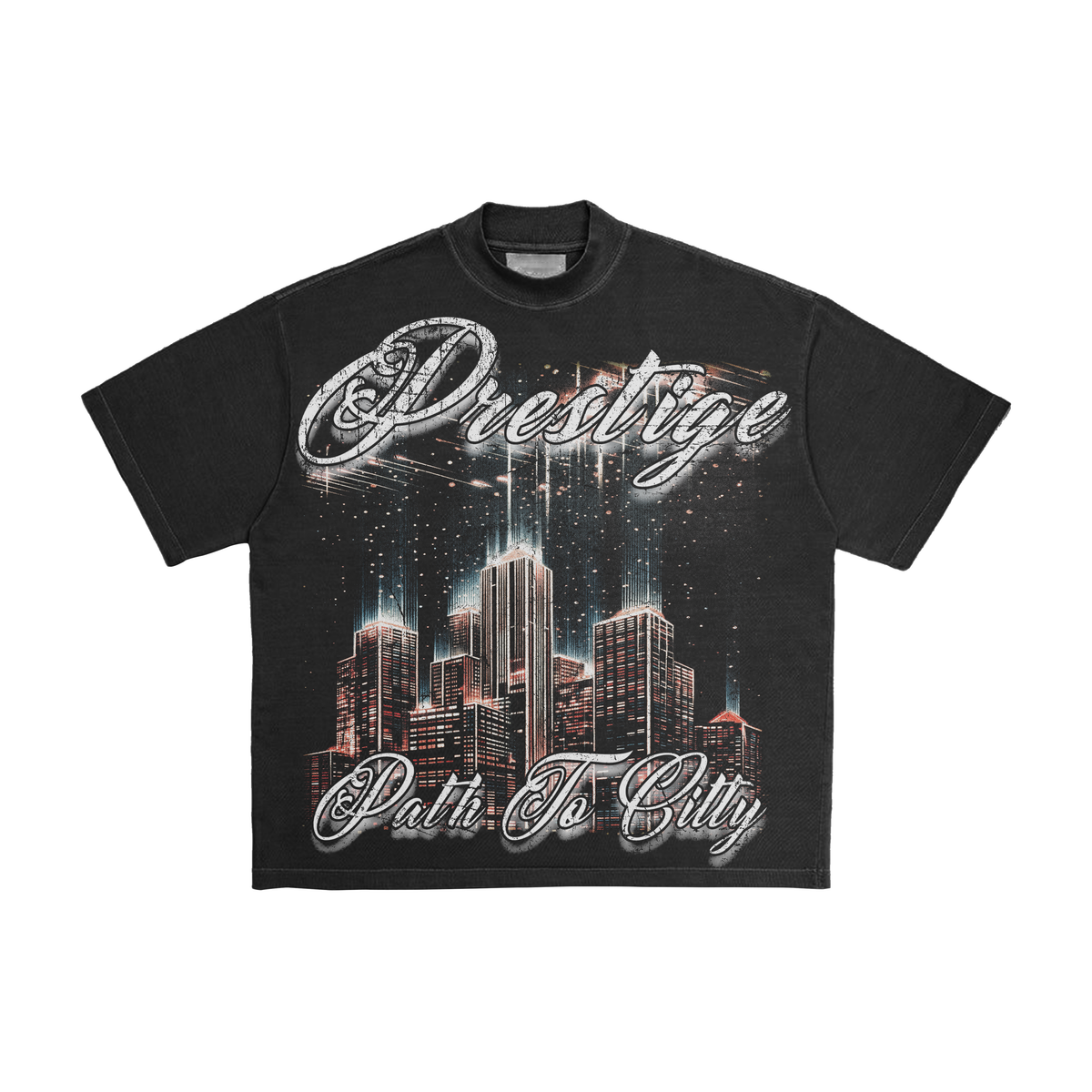 Prestige Path To The City T-Shirt In Black