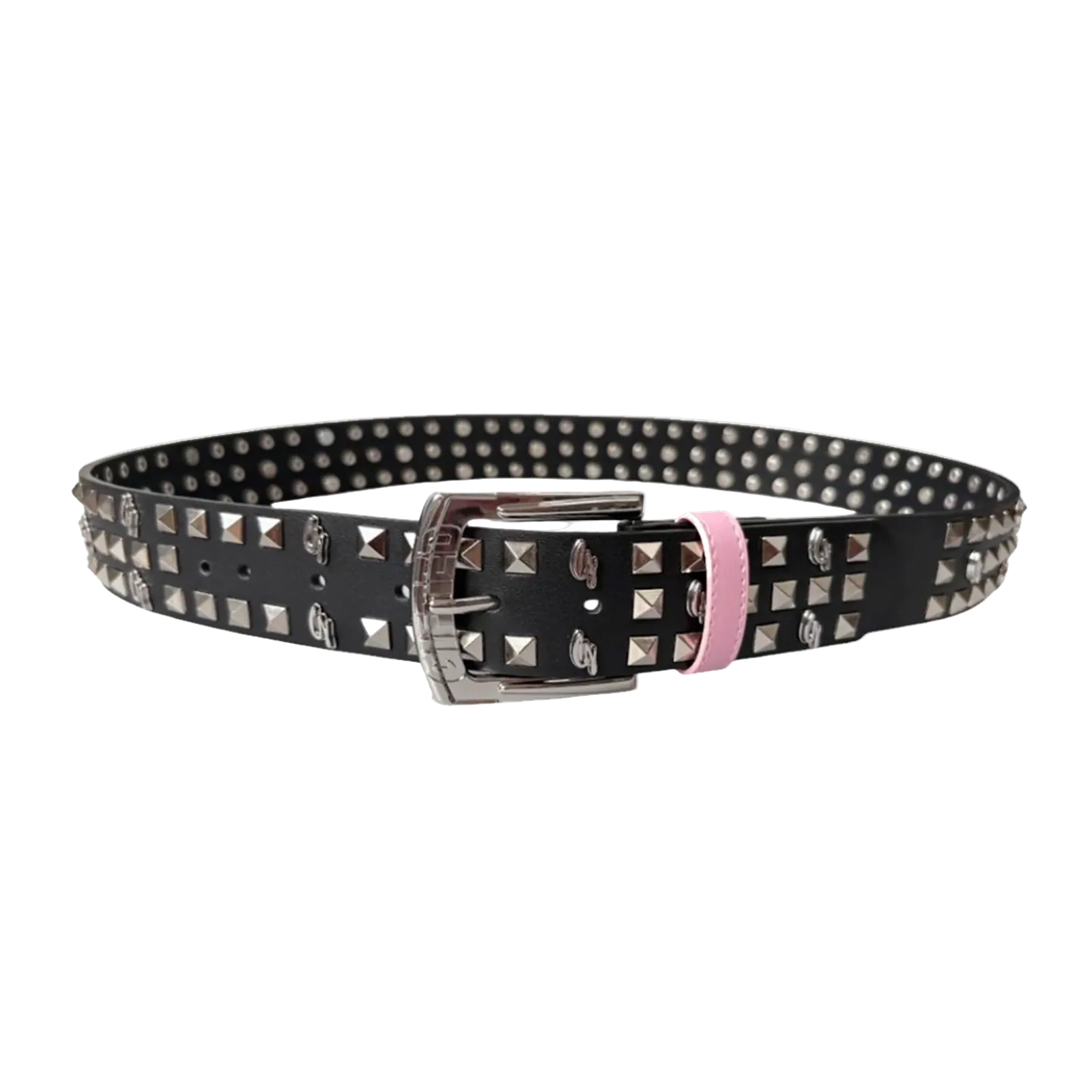 Everyone Is GIFTED Pink Studded Belt
