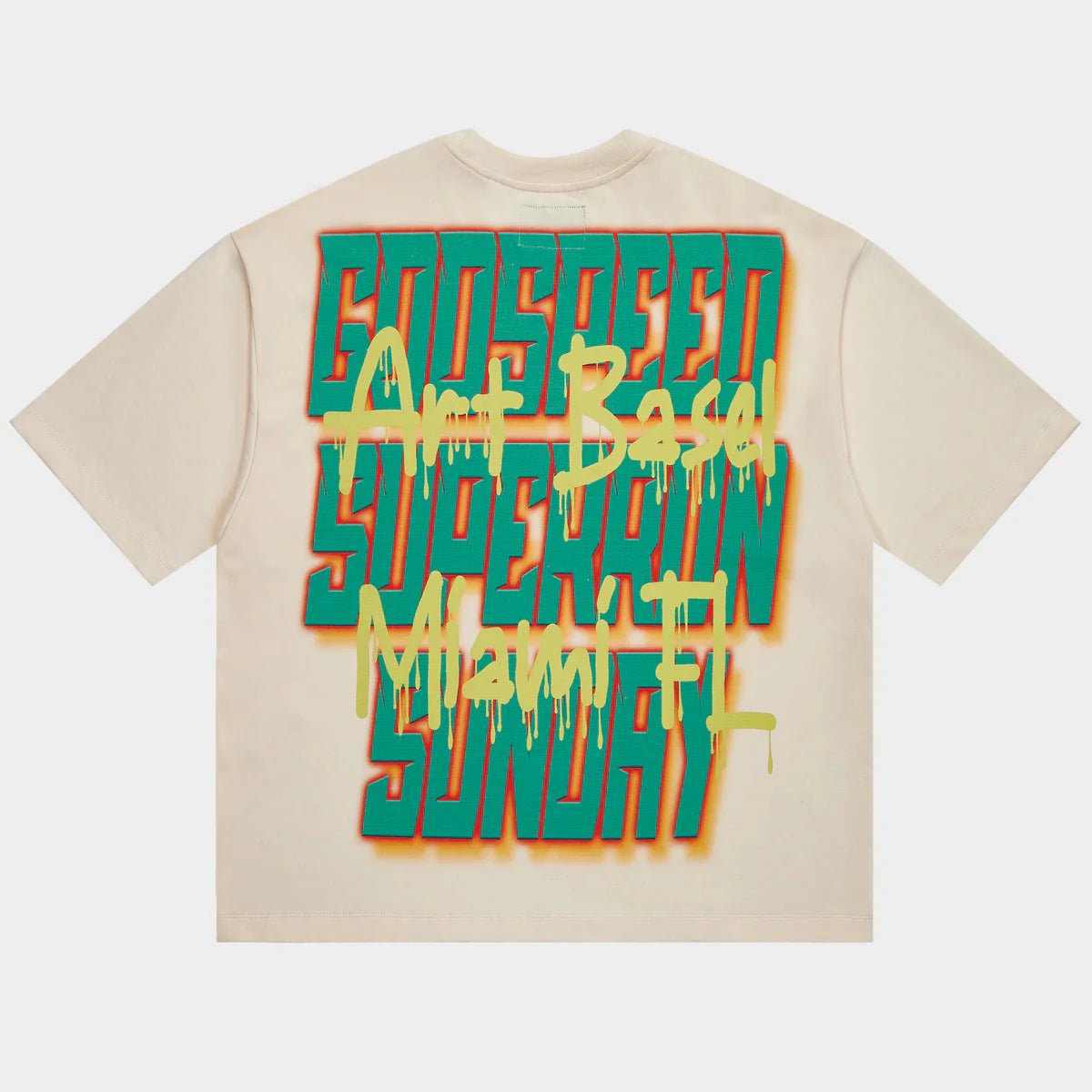 Godspeed Power Steering T-shirt  In Bone