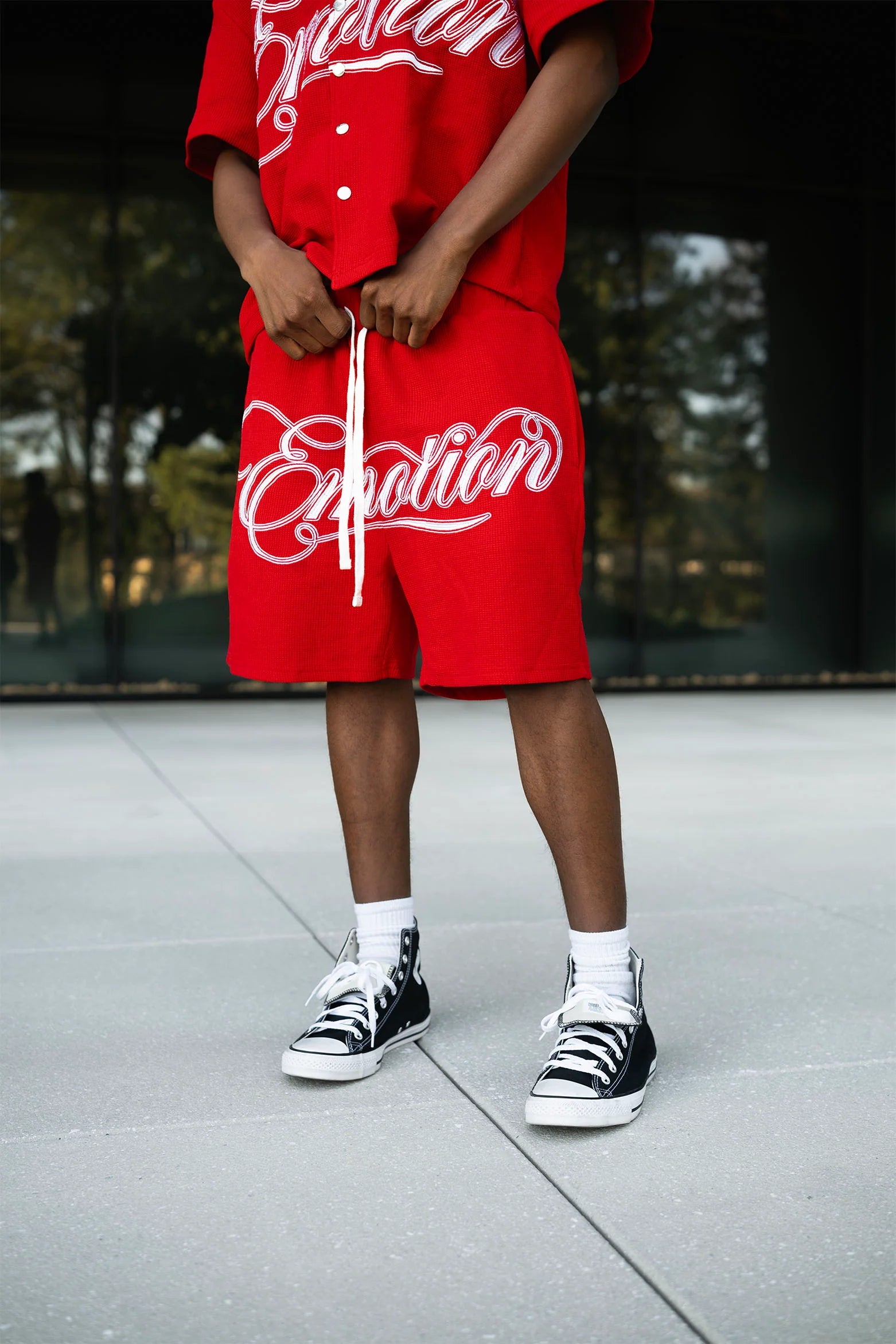 Mixed Emotion Red Signature Shirt