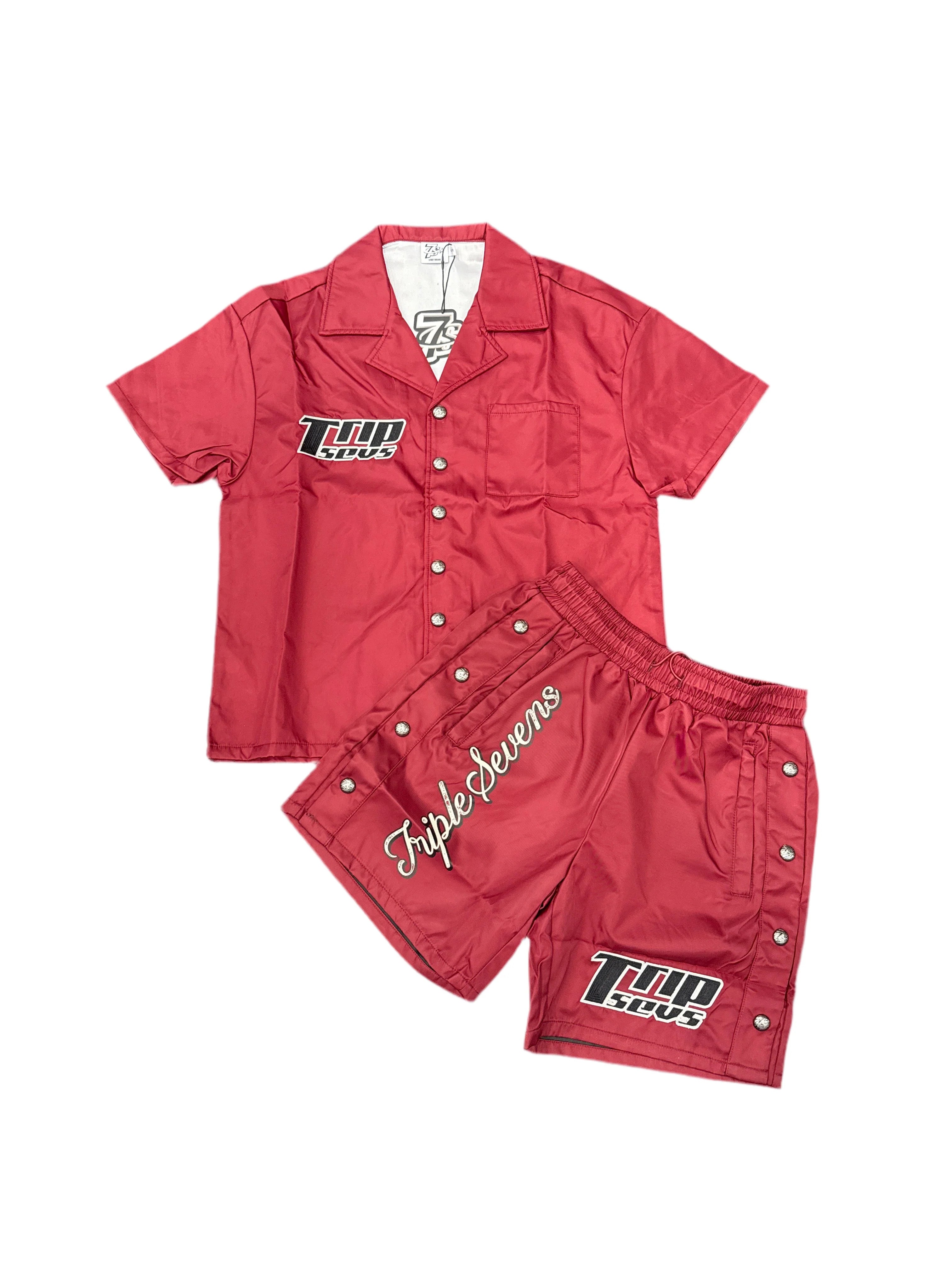 Triple Sevens Nylon Set Red