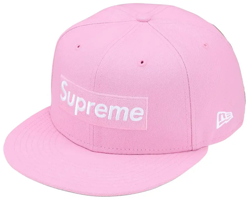 Supreme Rings Box Logo New Era In Pink