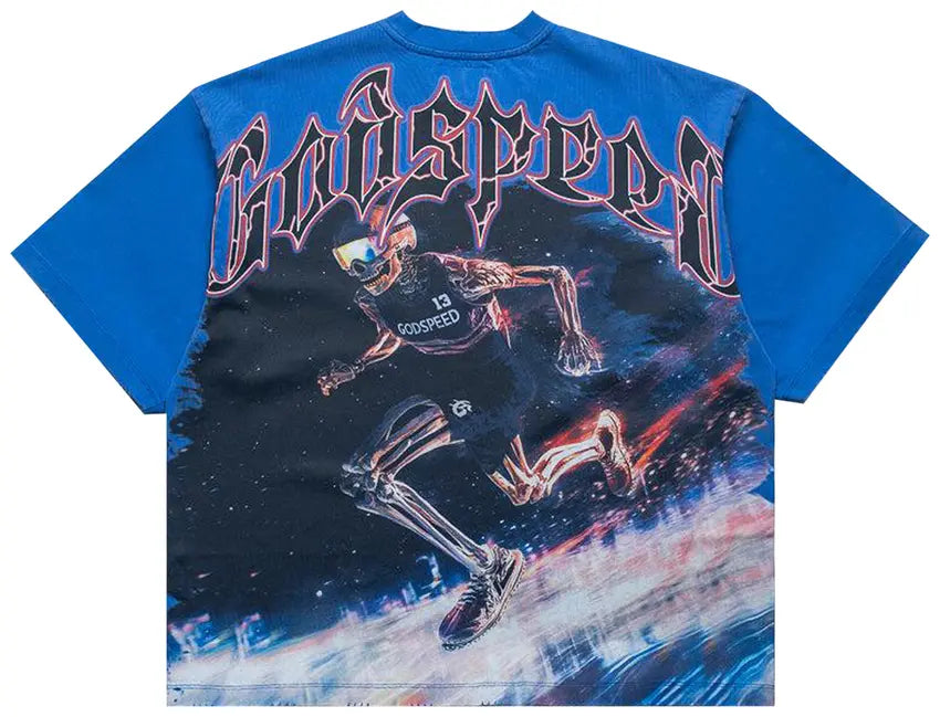Godspeed Run Club T-Shirt In Royal